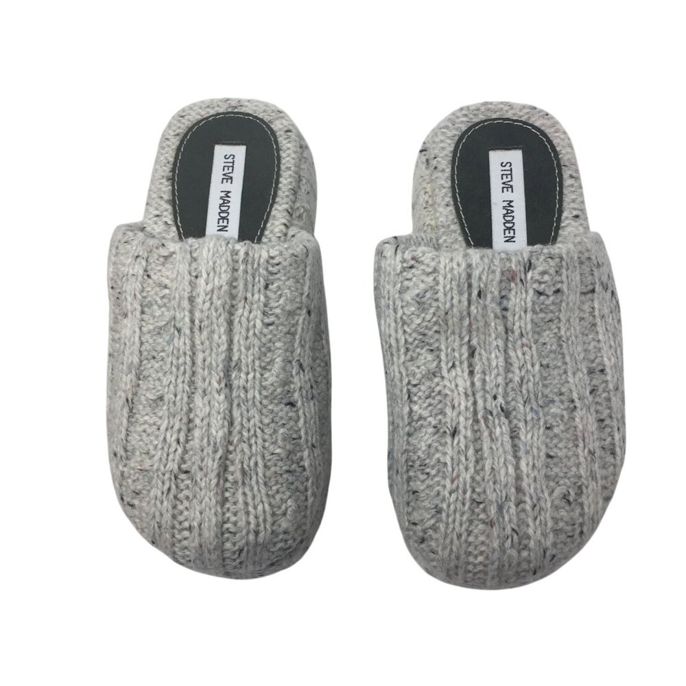 Women's Steve Madden Sweater Clog Slippers Size 6 with Box